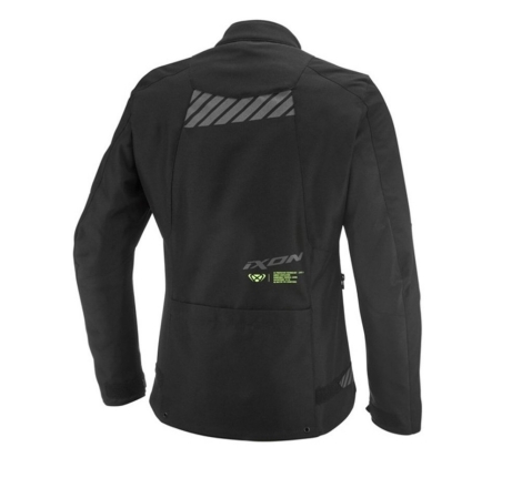 Giubbino Moto Ixon Tyr Donna Nero giallo