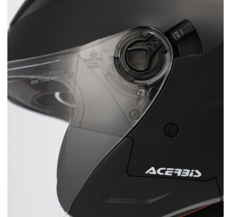 Casco Jet Acerbis FIRSTWAY 2.0 2206 Nero Opaco