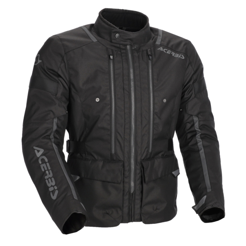 Giacca moto Acerbis X-TRAVEL 2.0 Triplo Strato Nero Grigio
