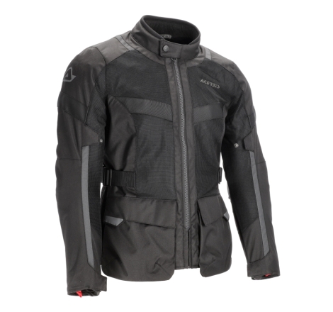 Giubbino Moto Acerbis Estivo Ramsey Lunga Ventilata Donna Nero