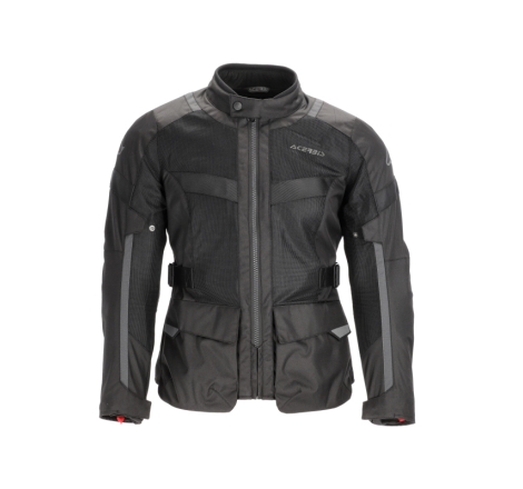 Giubbino Moto Acerbis Estivo Ramsey Lunga Ventilata Donna Nero