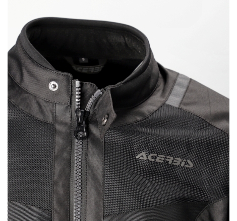 Giubbino Moto Acerbis Estivo Ramsey Lunga Ventilata Donna Nero