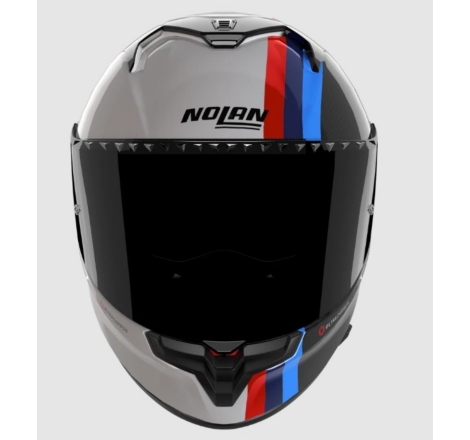 Casco Integrale Nolan X-904 Ultra Carbon Gemini Bianco Rosso Blu