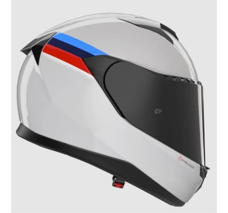 Casco Integrale Nolan X-904 Ultra Carbon Gemini Bianco Rosso Blu