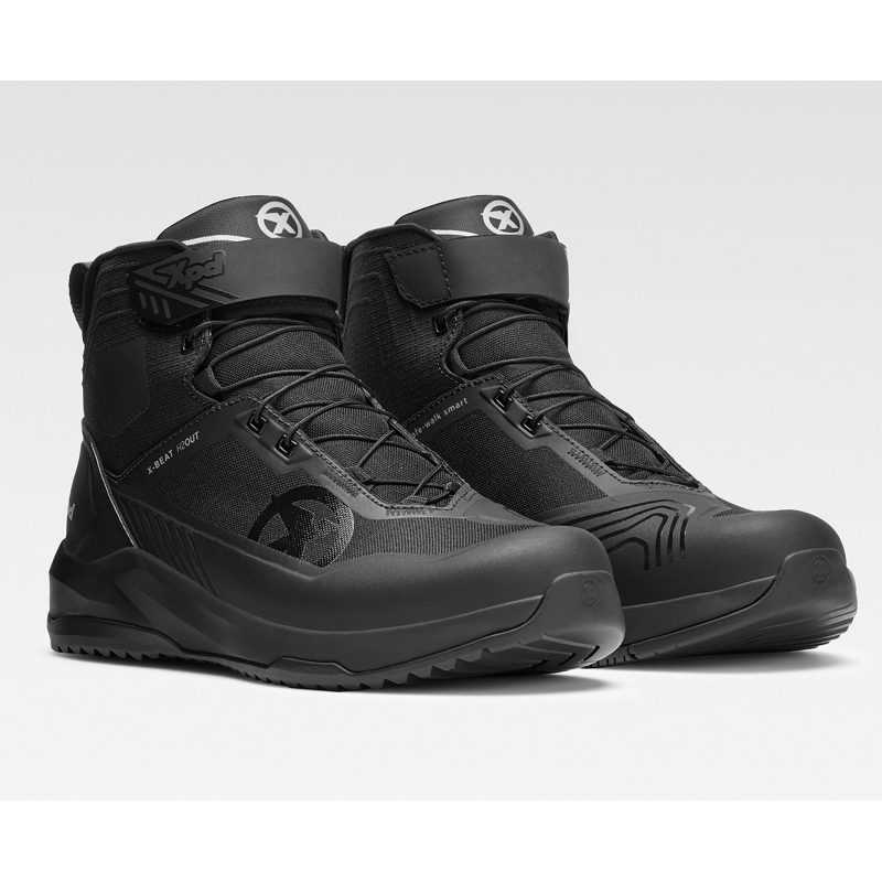 Scarpe Moto Xpd X-Beat H2OUT Impermeabili Nero