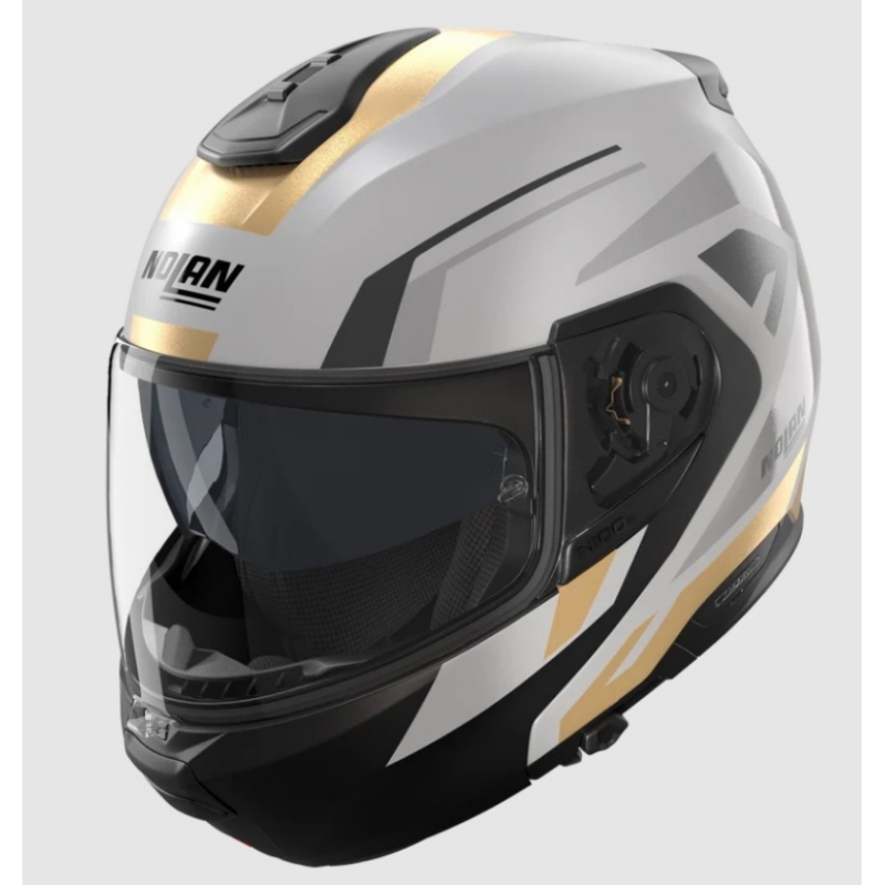 Casco Modulare Nolan N100-6 Cinetico Grigio Nero Antracite Oro