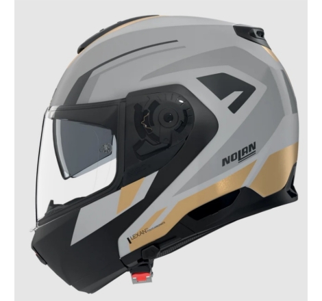 Casco Modulare Nolan N100-6 Cinetico Grigio Nero Antracite Oro