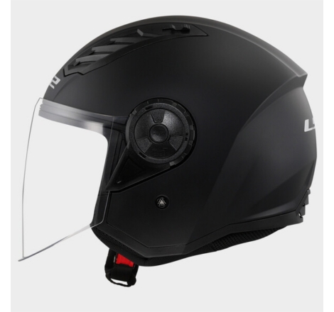 Casco Jet LS2 OF616 Airflow II Nero Opaco