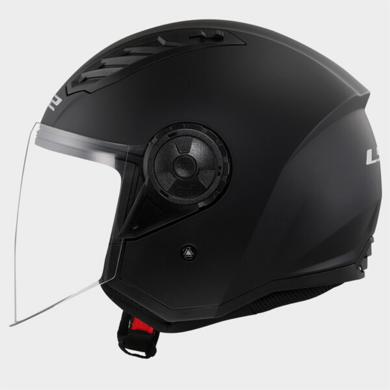 Casco Jet LS2 OF616 Airflow II Nero Opaco
