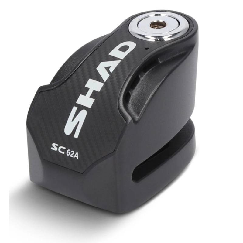 Lucchetto Shad SC62A freno a disco perno 10mm con allarme integrato Nero