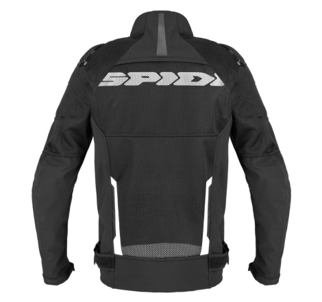 Giubbino Spidi Traforato Race Warrior 2 Net Nero Bianco