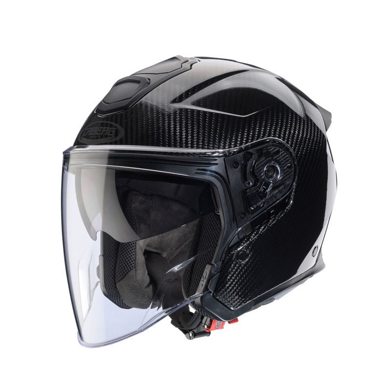 Casco Caberg Jet Flyon II Carbonio Lucido