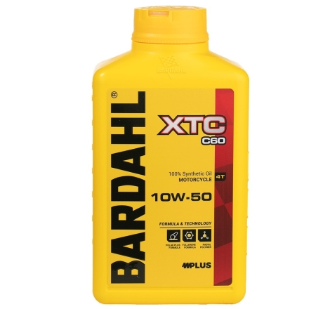 Olio Motore 4T Bardahl XTC C60 10W-50 100% Sintetico 1 LT