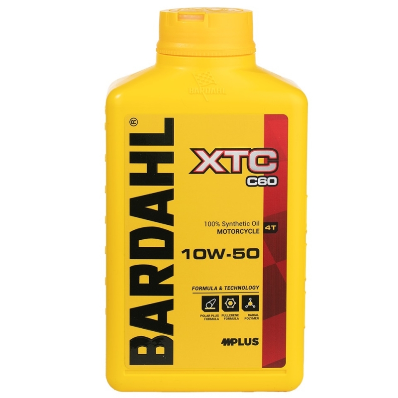 Olio Motore 4T Bardahl XTC C60 10W-50 100% Sintetico 1 LT