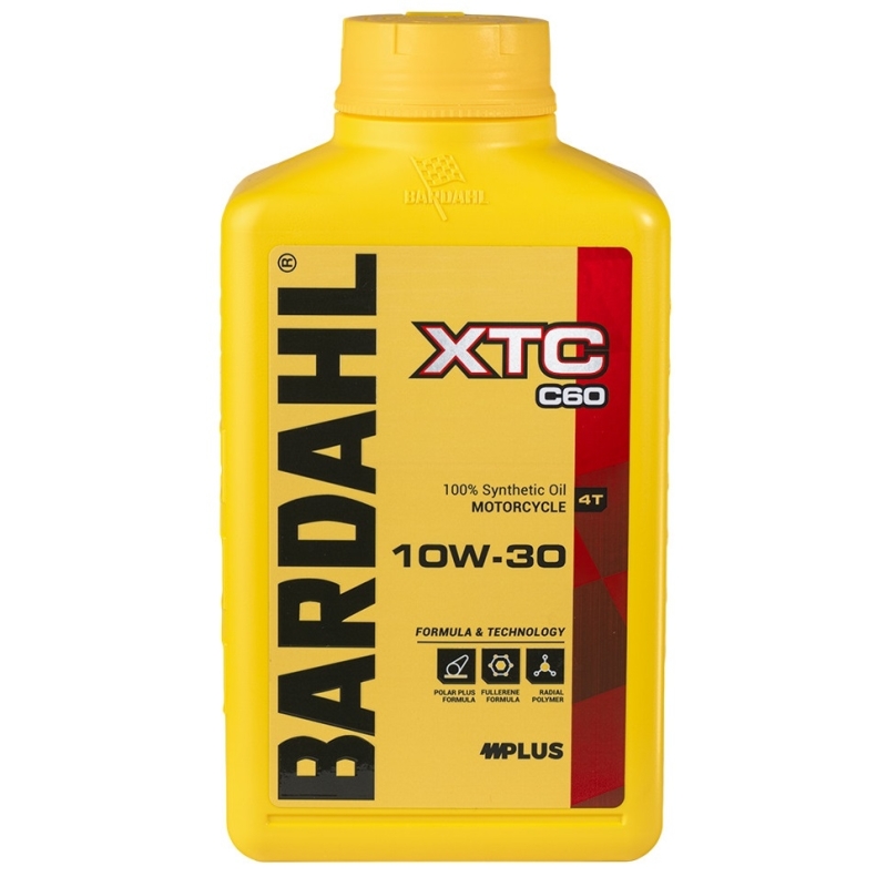 Olio Motore 4T Bardahl XTC C60 10W-30 100% Sintetico 1 LT