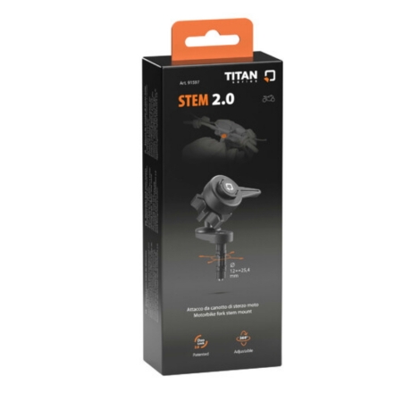 Fissaggio da Canotto di sterzo Optiline 91597 per Porta Smartphone seire Titan Opti Stem