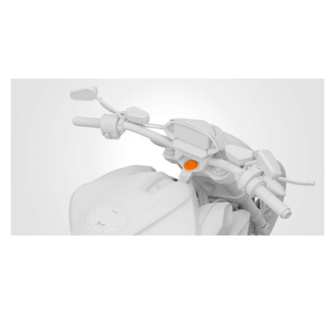 Fissaggio da Canotto di sterzo Optiline 91597 per Porta Smartphone seire Titan Opti Stem
