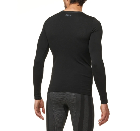 Maglia Maniche Lunghe Sixs TS2L V2 Grigio Scuro