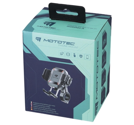 Porta Smartphone Moto universale Mototec 670124 con antivibrazione