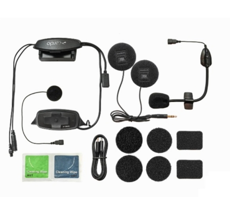 Interfono Bluetooth Cardo 4X-S per Caschi Shoei Gen 3 per un Casco