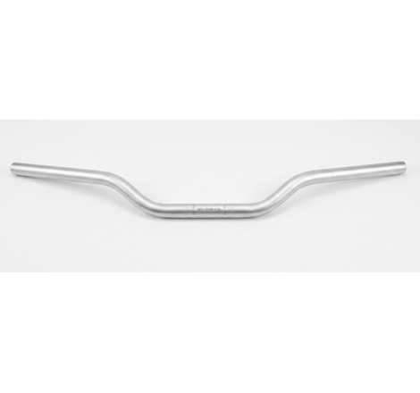 Manubrio per Moto Stradali WRP Alu-Street Piega Bassa Ø22mm Argento