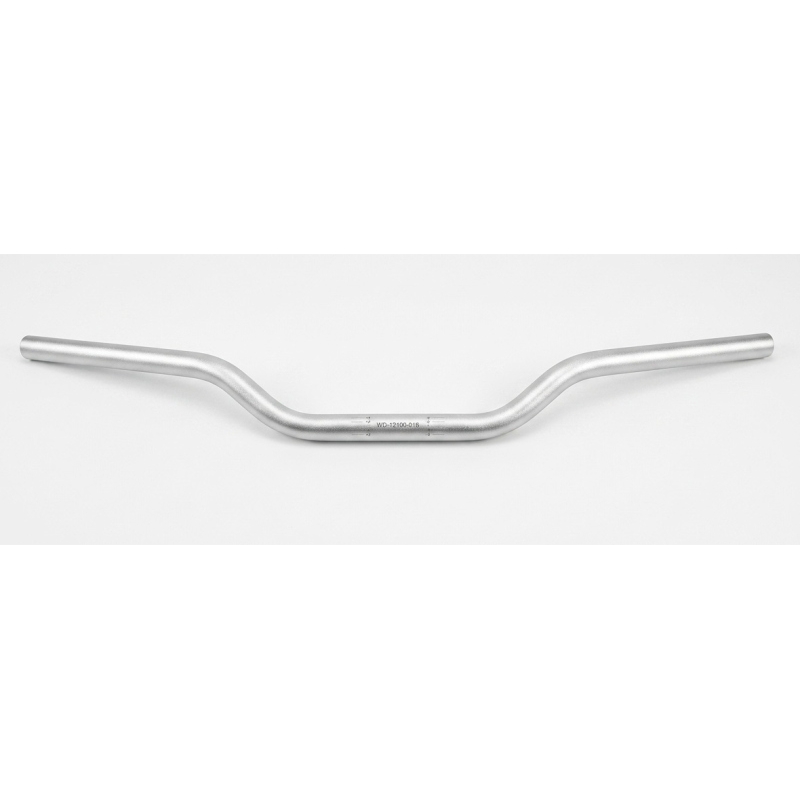 Manubrio per Moto Stradali WRP Alu-Street Piega Bassa Ø22mm Argento
