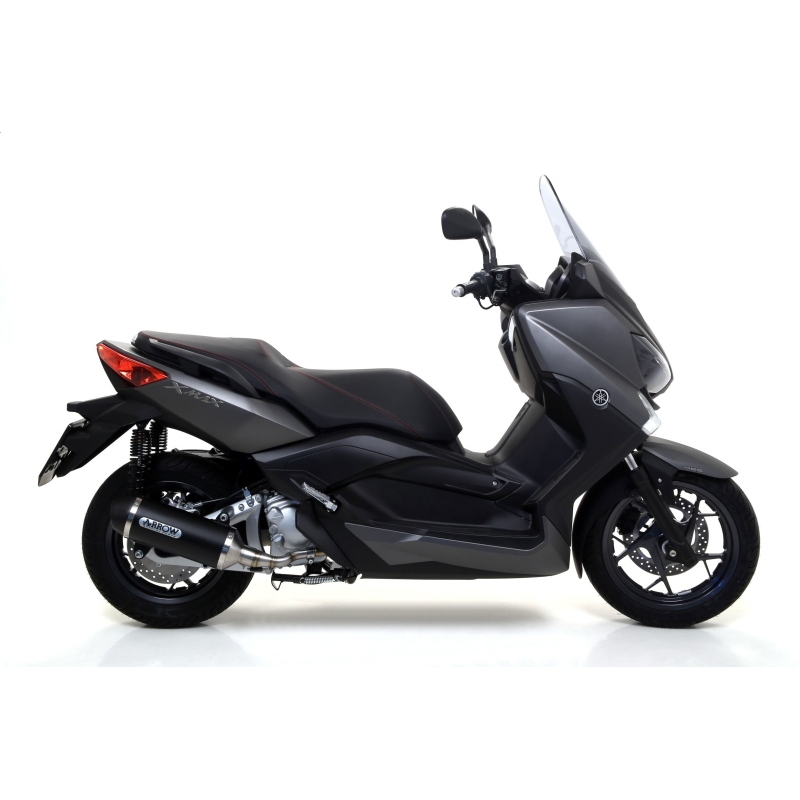 Marmitta Urban Alluminio Dark Yamaha X-Max 250 '09/16 Ric.Arrow Omologata