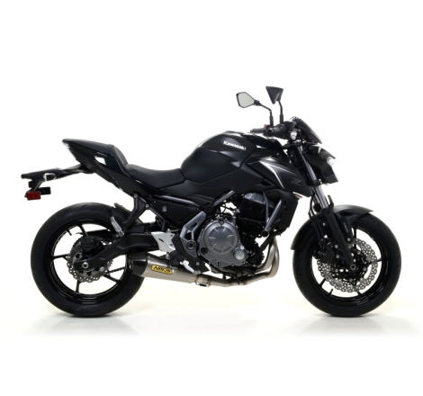Collettori 2:1 Inox Catalitici Kawasaki Z650 '17 Ricambio Arrow Omologati