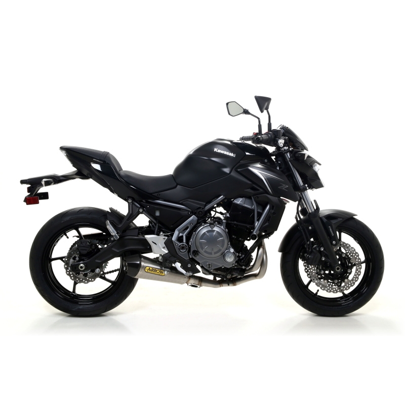 Collettori 2:1 Inox Catalitici Kawasaki Z650 '17 Ricambio Arrow Omologati
