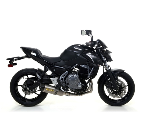 Collettori 2:1 Inox Catalitici Kawasaki Z650 '17 Ricambio Arrow Omologati
