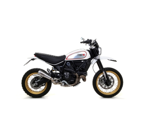 Raccordo Inox Ducati Scrambler Desert Sled '17 Per Terminali Pro-Race 71856Pri/Prn E Collettori Originali Racing