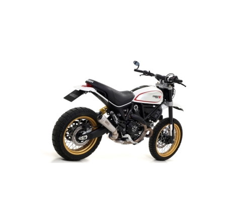 Raccordo Inox Ducati Scrambler Desert Sled '17 Per Terminali Pro-Race 71856Pri/Prn E Collettori Originali Racing