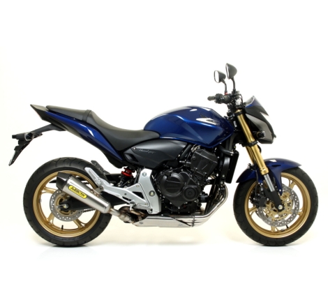 Marmitta Inox X-Kone Honda Cb 600 F Hornet'07-13 Con Fond.Carby Omologata