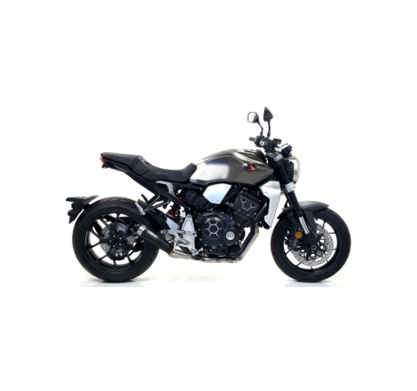 Marmitta Omologata Pro-Race Nichrom Darkraccordo Saldato Honda Cb 1000R '18 Ric.Originale + Ric.Arrow