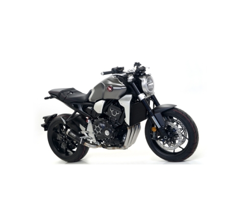 Marmitta Omologata Pro-Race Nichrom Darkraccordo Saldato Honda Cb 1000R '18 Ric.Originale + Ric.Arrow