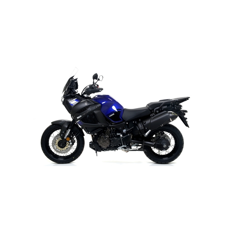 Marmitta Omologata Maxi Race-Tech Alluminio Dark Con Fond.Carby Yamaha Xt 1200Z '10/16
