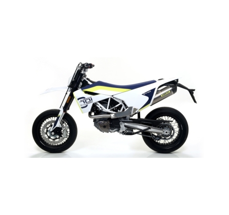 Raccordo Omologato Inox Catalizzato Hq 701 Supermoto '17 Per Marmitte Arrow