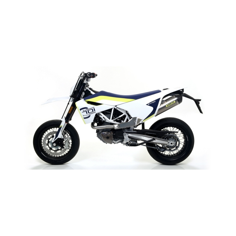 Raccordo Omologato Inox Catalizzato Hq 701 Supermoto '17 Per Marmitte Arrow