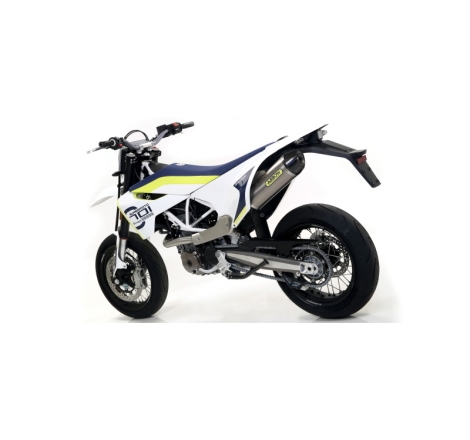 Raccordo Omologato Inox Catalizzato Hq 701 Supermoto '17 Per Marmitte Arrow