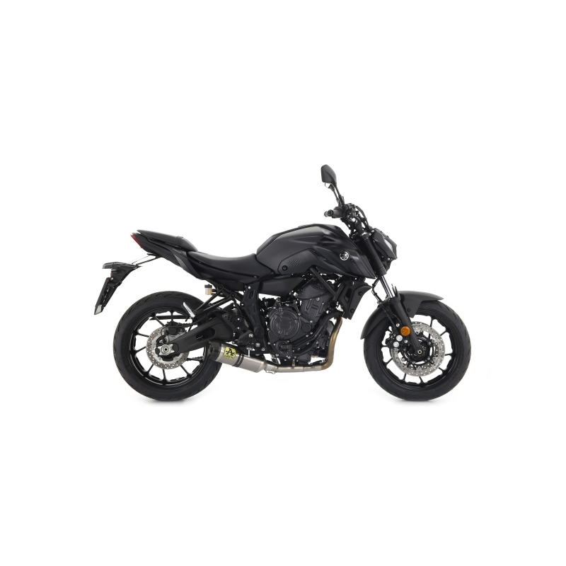 Collettori Catalitici Omologati Inox Yamaha Mt-07 '21 Per Marmitte Thunder Arrow