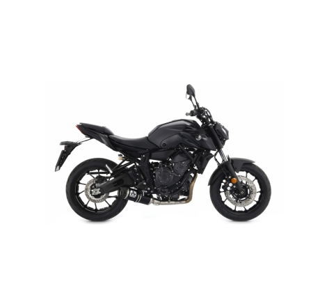 Collettori Catalitici Omologati Inox Yamaha Mt-07 '21 Per Marmitte Thunder Arrow