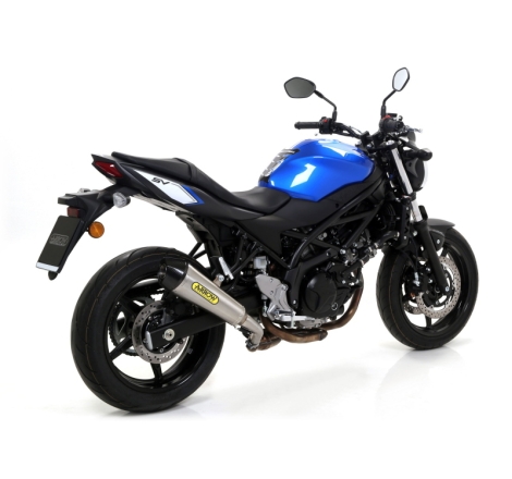 Marmitta Inox X-Kone Suzuki Sv 650'16-21Con Fond.Carby Omologata