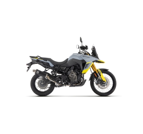 Marmitta Omologata Indy Race Alluminio Dark Suzuki V-Strom 800De '23 Ric.Originale + Ric.Arrow