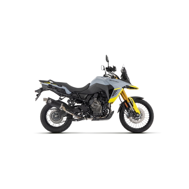 Marmitta Omologata Indy Race Alluminio Dark Suzuki V-Strom 800De '23 Ric.Originale + Ric.Arrow