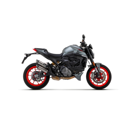 Raggruppamento 2:1 Racing Dekat Inox Ducati Monster 937 '21/22 Ric.Originale + Ric.Arrow