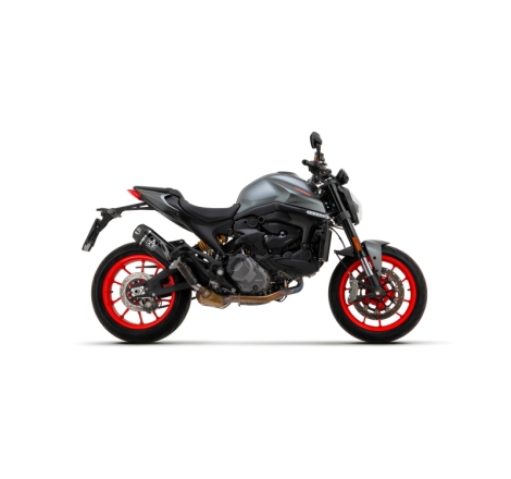 Raggruppamento 2:1 Racing Dekat Inox Ducati Monster 937 '21/22 Ric.Originale + Ric.Arrow