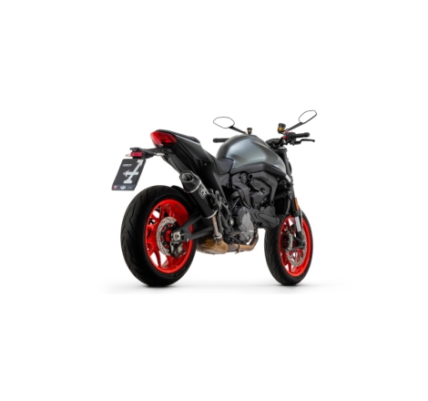 Raggruppamento 2:1 Racing Dekat Inox Ducati Monster 937 '21/22 Ric.Originale + Ric.Arrow