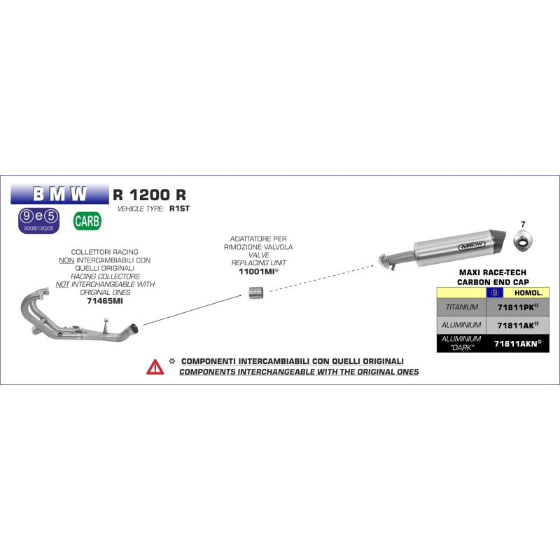 Adattatore Per Rimozione Valvola Bmw R 1200 Gs'10-12 / Bmw R 1200 Rt'10-12