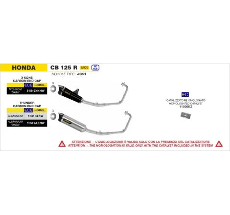 Catalizzatore Euro 5 Per Innesto 45Mm 0/11Kw