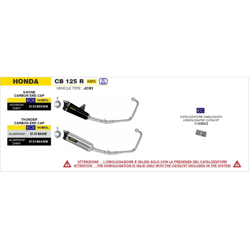 Catalizzatore Euro 5 Per Innesto 45Mm 0/11Kw